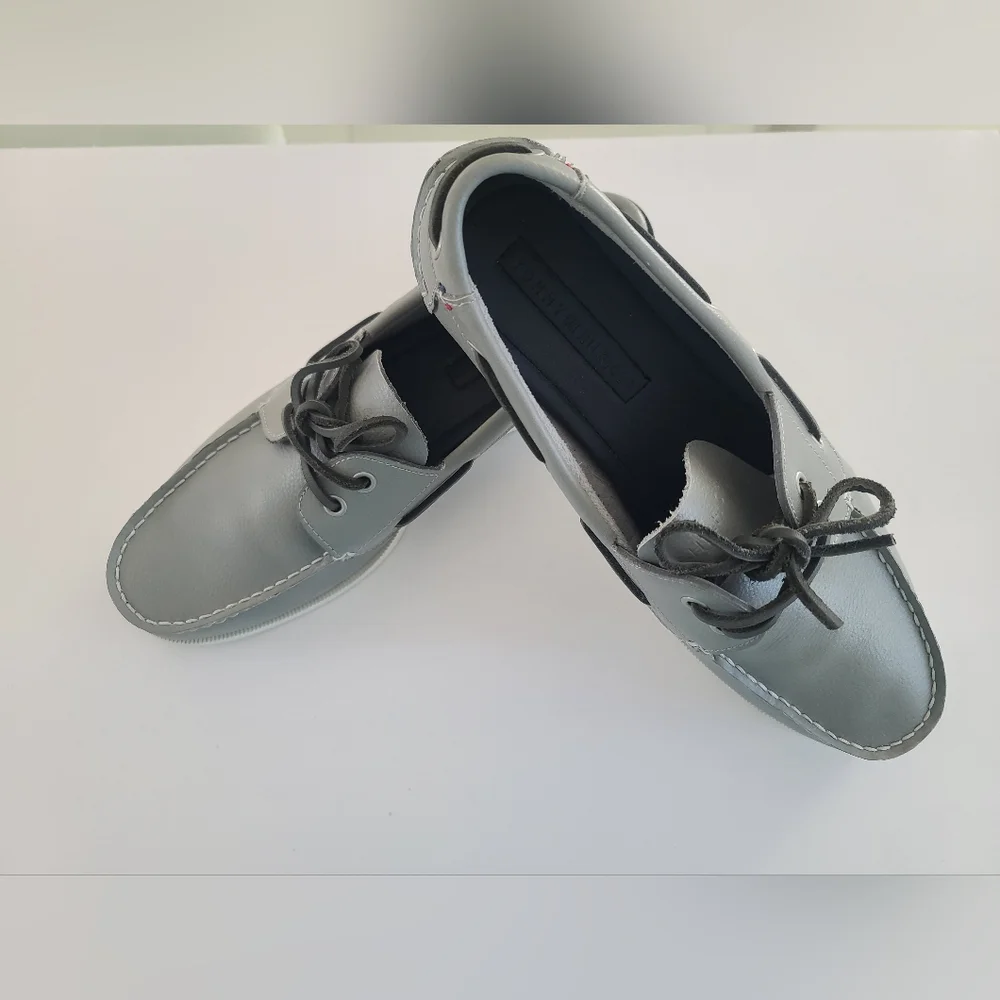 Tommy Hilfiger TM Bowman Men's Boat Shoes Gray Size 9.5
